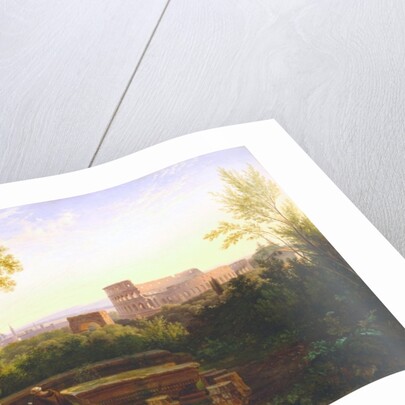 View of the Colosseum from the Orti Farnesiani, 1833 by Antoine Felix Boisselier