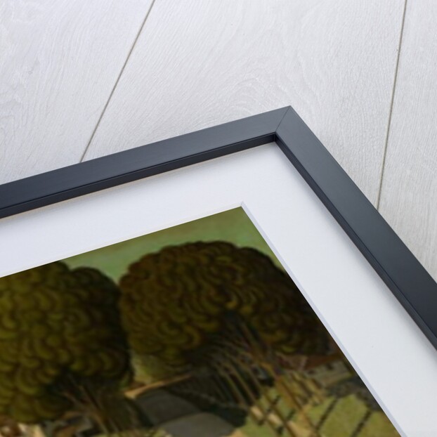 The Birthplace of Herbert Hoover, West Branch, Iowa, 1931 by Grant Wood