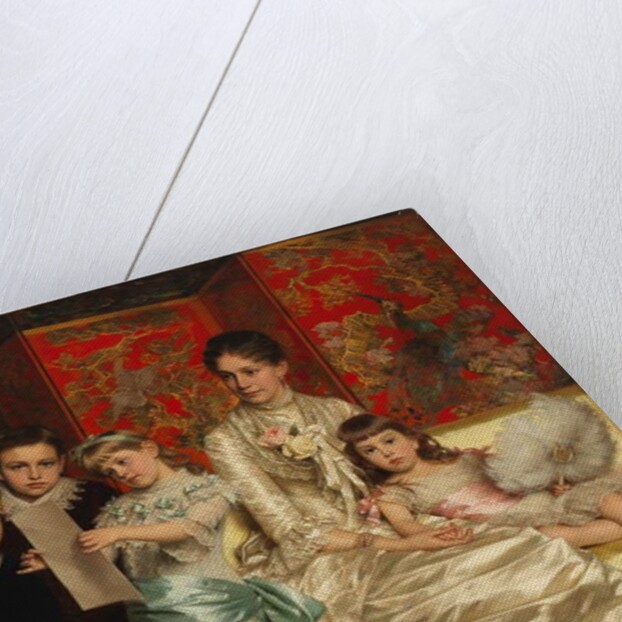 Family Group by Michele Gordigiani