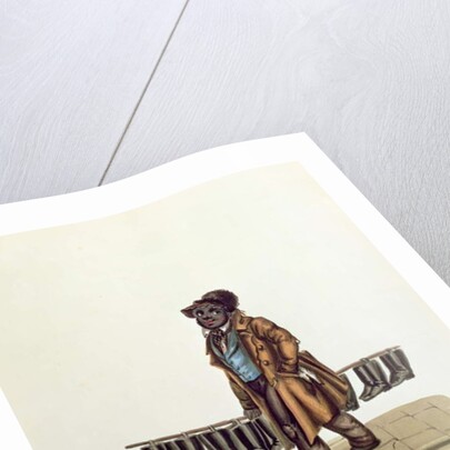 The Boots Cleaner, c.1840 by Nicolino Calyo