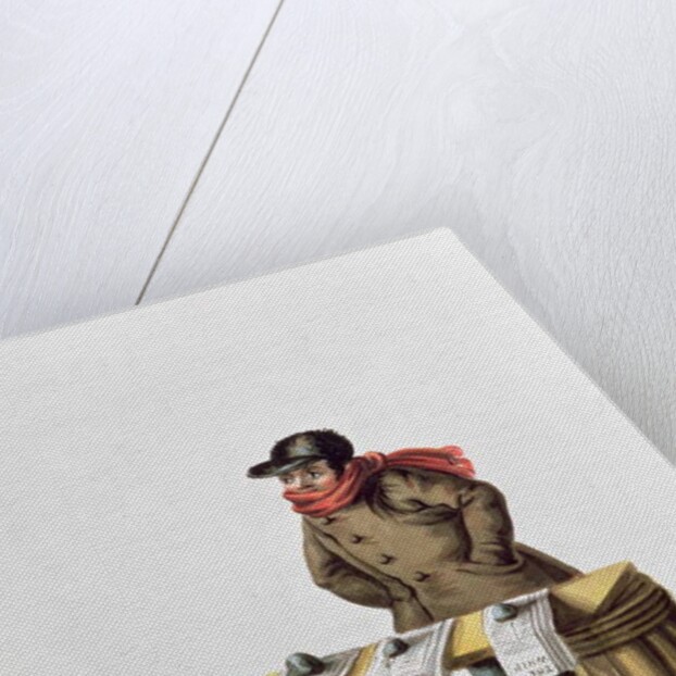 The Newspaper Stand, c.1840-44 by Nicolino Calyo