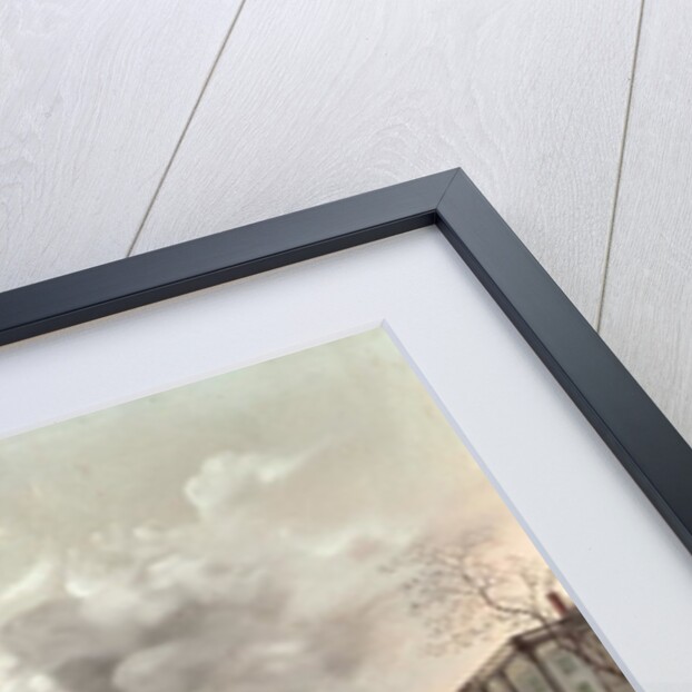 View of New York after The Great Fire Taken from Brooklyn, 1835 by Nicolino Calyo