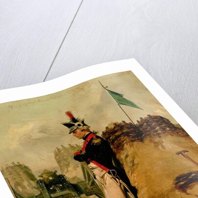 Alexander Hamilton in the Uniform of the New York Artillery by Alonzo Chappel