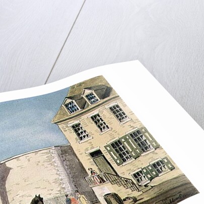 The Manhattan Company Reservoir, 1825 by G.P. & Son Hall