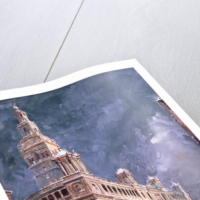 Madison Square Garden, New York, 1895 by William Louis Jnr. Sonntag