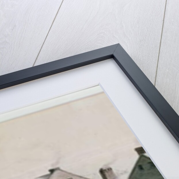 The Corner of Warren and Greenwich Street, 1809 by Anne Marguerite Hyde de Neuville