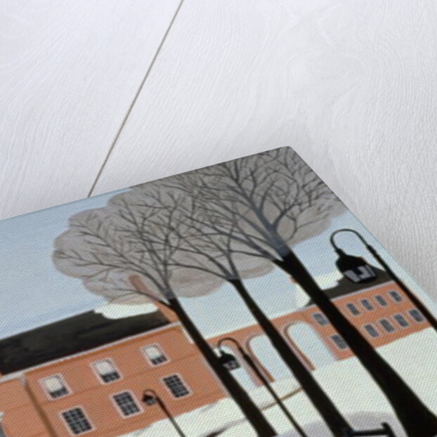 Philadelphia in the Snow by Maggie Rowe