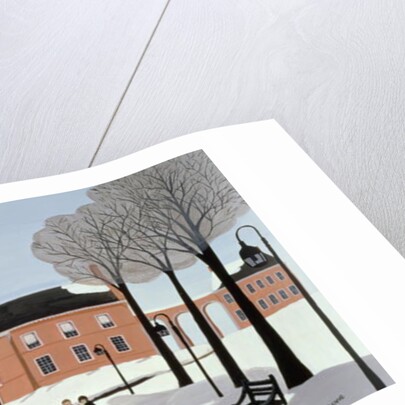 Philadelphia in the Snow by Maggie Rowe