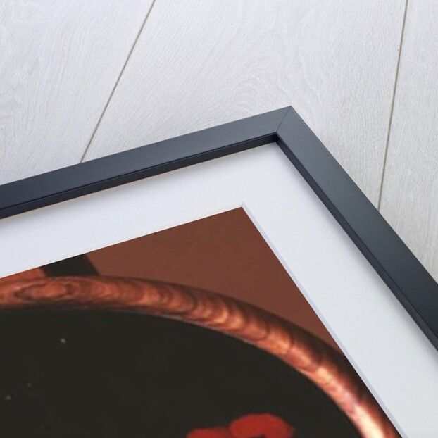 Cat and Poppies by Maggie Rowe