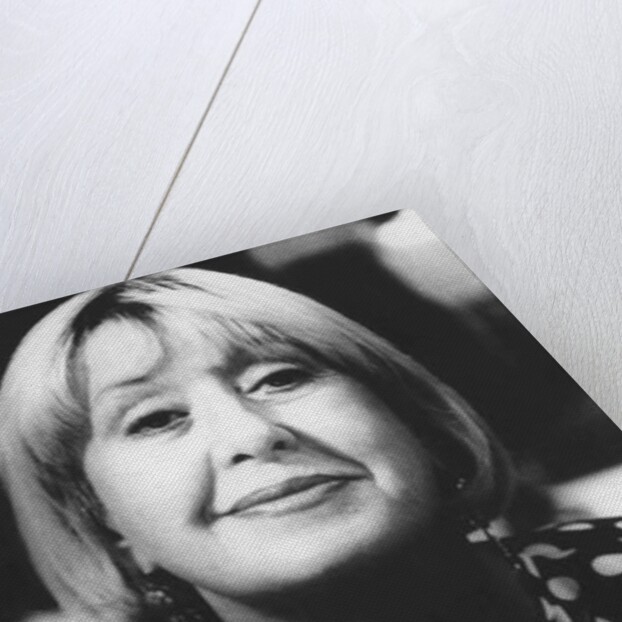 Natalia Aspesi, Milan, Italy, 1986 by Maria Mulas