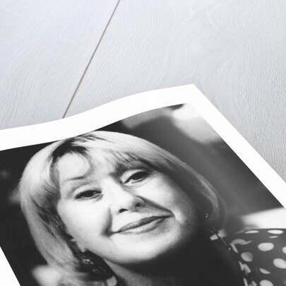 Natalia Aspesi, Milan, Italy, 1986 by Maria Mulas