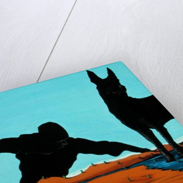 Mr. Logan's Serach for Shadow, 1999 by Marjorie Weiss