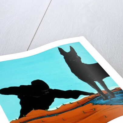 Mr. Logan's Serach for Shadow, 1999 by Marjorie Weiss