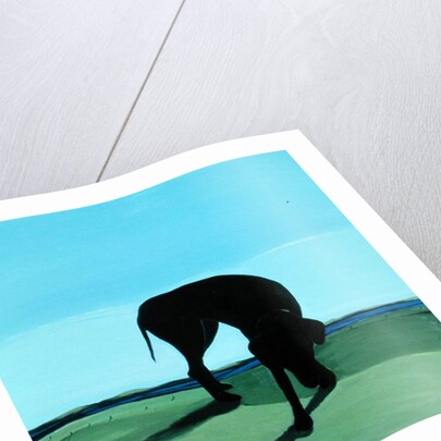 Joe's Black Dog, 1996 by Marjorie Weiss