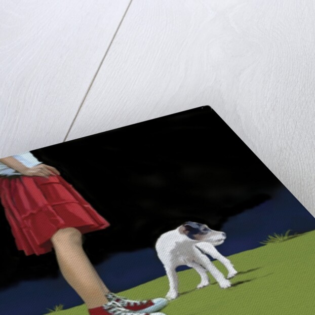 Girl in Red Skirt, 2008 by Marjorie Weiss