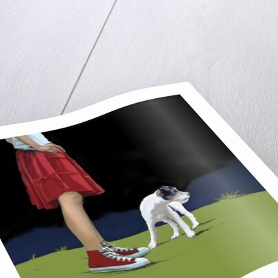 Girl in Red Skirt, 2008 by Marjorie Weiss