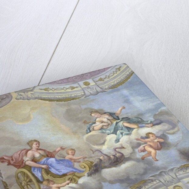 Juno riding a chariot, c.1760 by Bernardino and Galliari Fabrizio Galliari