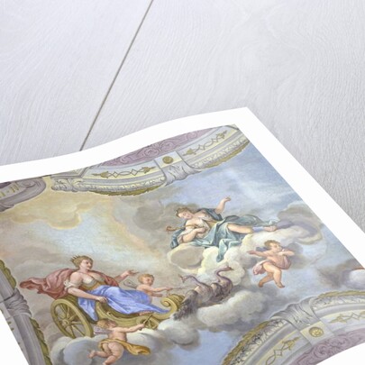 Juno riding a chariot, c.1760 by Bernardino and Galliari Fabrizio Galliari