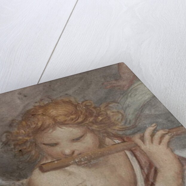 Angel playing the flute, 1623-34 by Isidoro Bianchi