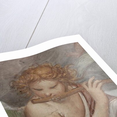 Angel playing the flute, 1623-34 by Isidoro Bianchi