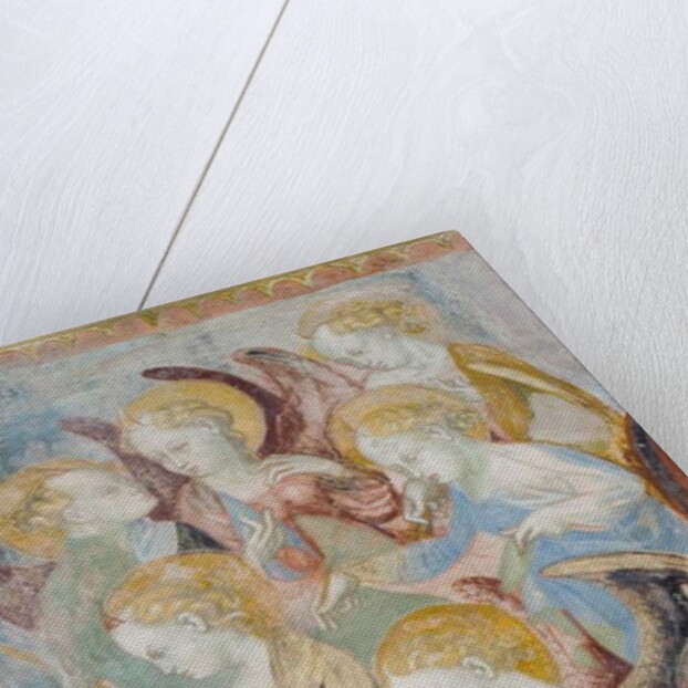 Angels, detail of the Last Judgment, c.1400 by Filippolo de & Veris da Milano Lanfranco de Veris da Milano