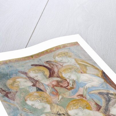 Angels, detail of the Last Judgment, c.1400 by Filippolo de & Veris da Milano Lanfranco de Veris da Milano