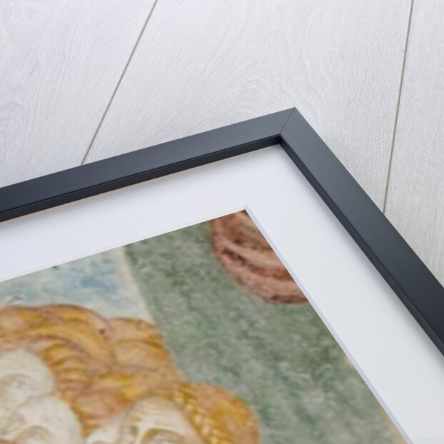 Figure, detail of the Last Judgment, c.1400 by Filippolo de & Veris da Milano Lanfranco de Veris da Milano