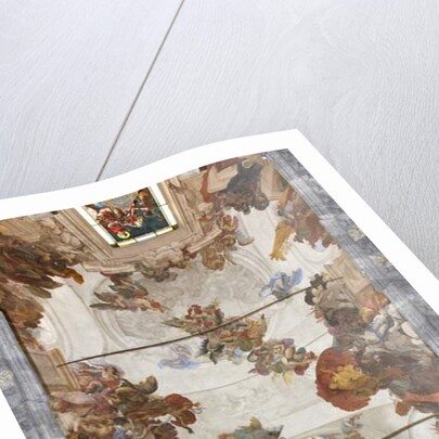 Vault with frescoes, c.1696-97 by Paolo Pagani