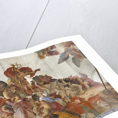 Saint John the Baptist preaching with Angels, Sybils and Prophets, c.1696-97 by Paolo Pagani