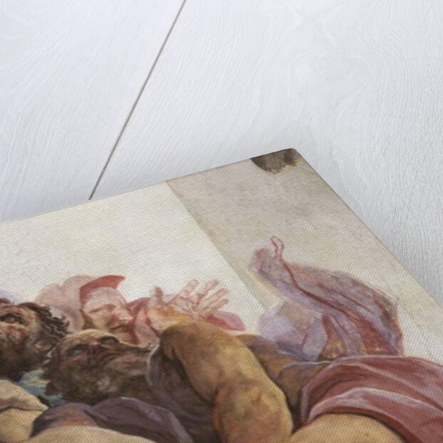 Saint John the Baptist preaching with Angels, Sybils and Prophets, c.1696-97 by Paolo Pagani