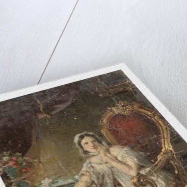 Portrait of a woman by Giuseppe Tominz