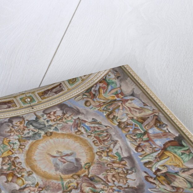 God in Glory and musician angels, 1616 by Giovanni Mauro della Rovere