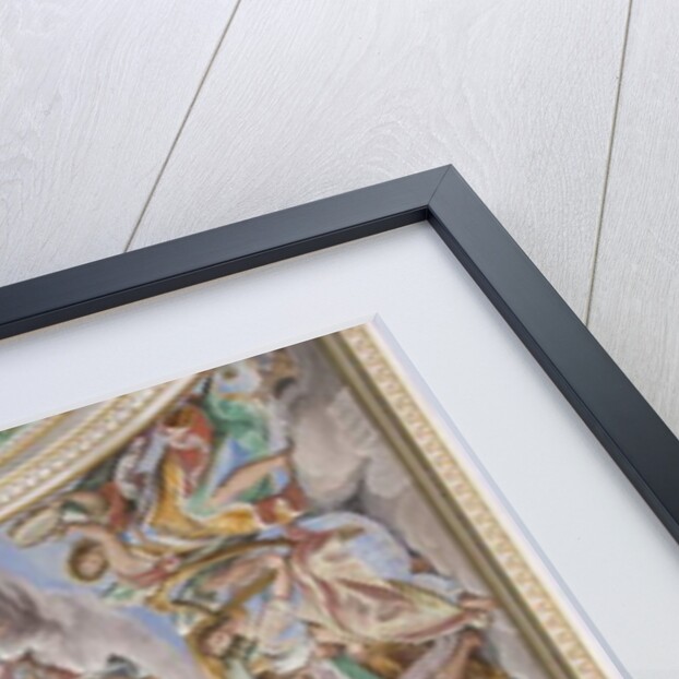 God in Glory and musician angels, 1616 by Giovanni Mauro della Rovere