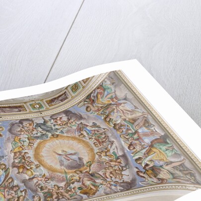 God in Glory and musician angels, 1616 by Giovanni Mauro della Rovere