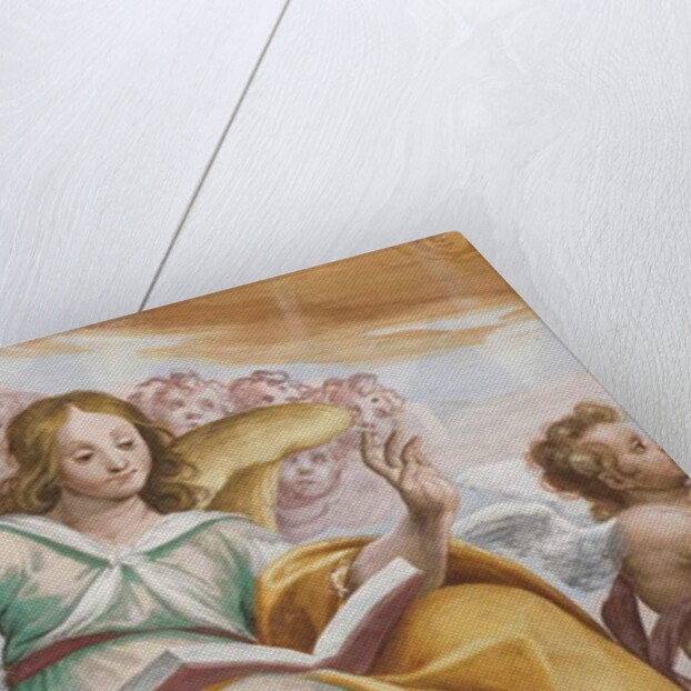 Angel and putti by Giovanni Mauro della Rovere