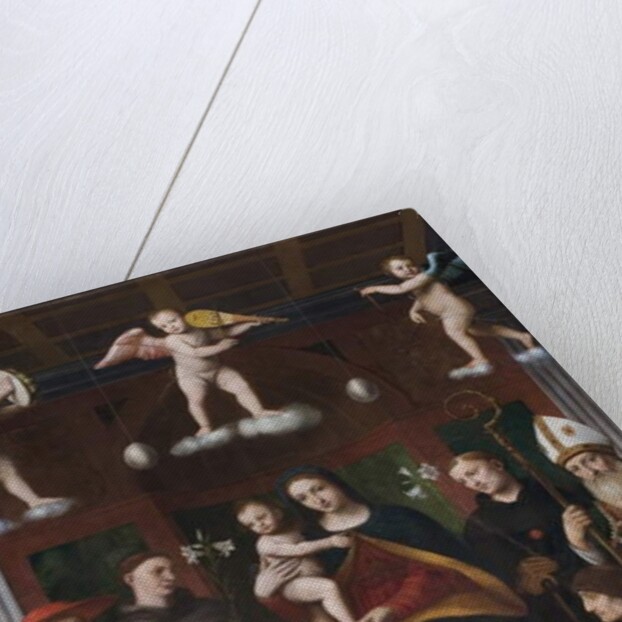 Holy Conversation, Pala Raimondi, 1517-18 by Bernardino Luini