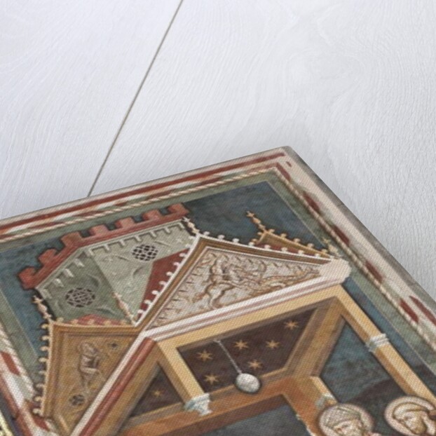 Madonna and Child with Saint Francis, Saint Nicholas and Antonio Fissiraga, Fissiraga Tomb, 1318 by Master of the Fissiraga Tomb