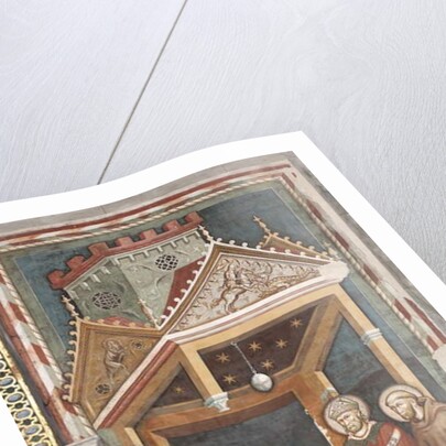 Madonna and Child with Saint Francis, Saint Nicholas and Antonio Fissiraga, Fissiraga Tomb, 1318 by Master of the Fissiraga Tomb