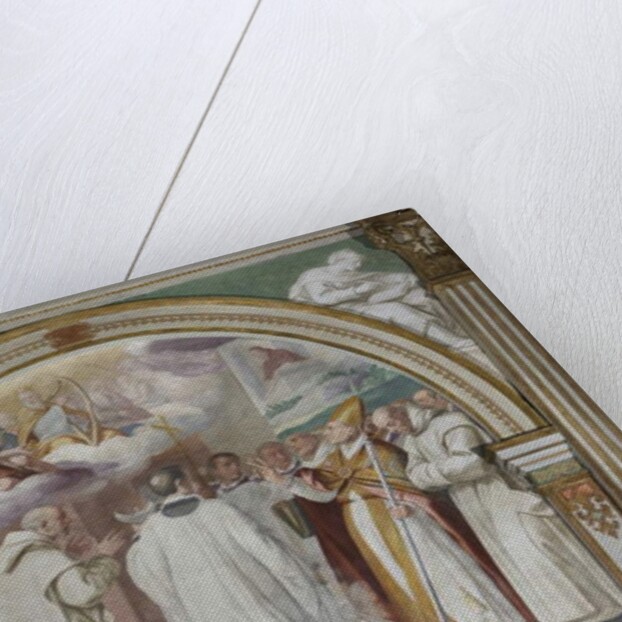 Saint Hugh founder of the first Carthusian monastery, 1629 by Daniele Crespi