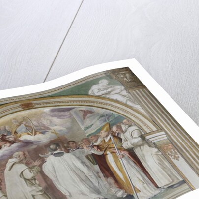 Saint Hugh founder of the first Carthusian monastery, 1629 by Daniele Crespi