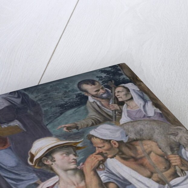 Adoration of the Shepherds, 1578-82 by Simone Veneziano Peterzano