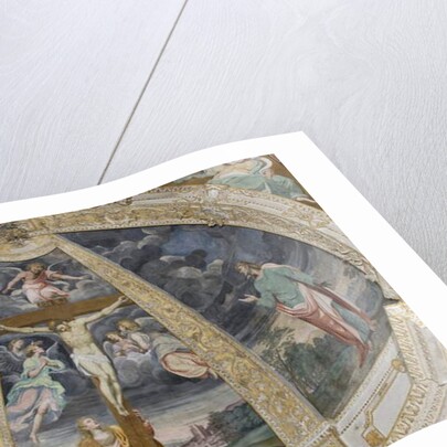 Crucifixion, 1578-82 by Simone Veneziano Peterzano