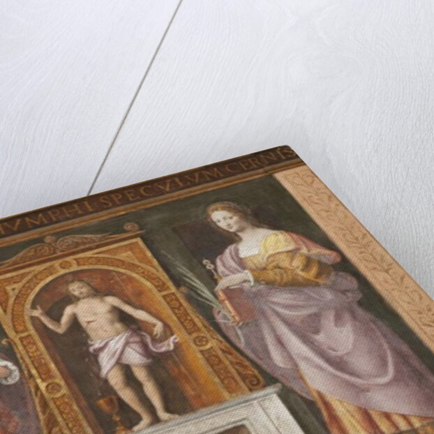 Saint Apollonia and Saint Lucy, c.1522-25 by Bernardino Luini