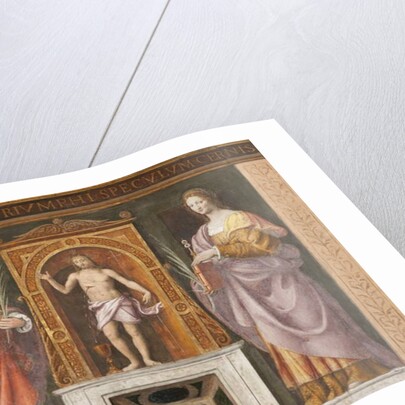 Saint Apollonia and Saint Lucy, c.1522-25 by Bernardino Luini