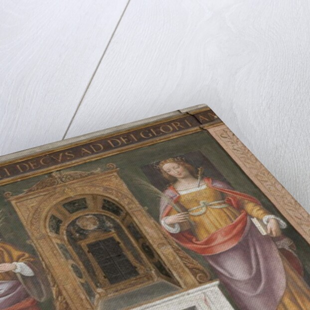 Saint Rose and Saint Justina by Bernardino Luini