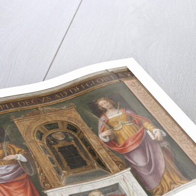 Saint Rose and Saint Justina by Bernardino Luini