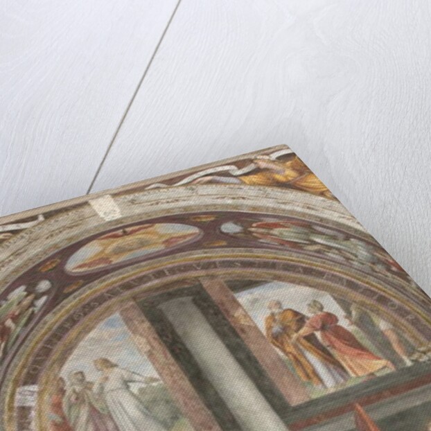 Saint Catherine and Jesus Christ by Bernardino Luini