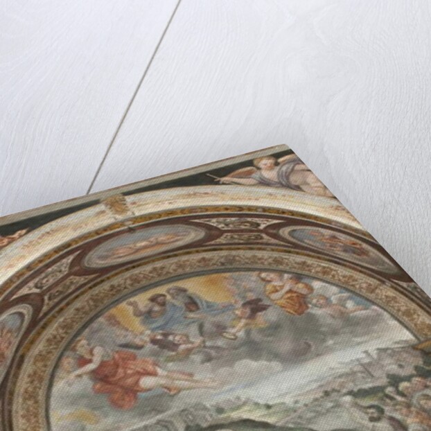 The Martyrdom of Saint Stephen, Left Chapel by Aurelio Luini