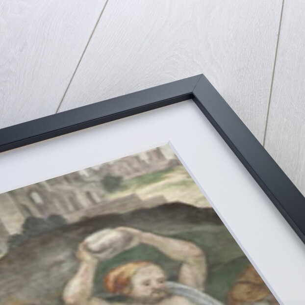 The Martyrdom of Saint Stephen, detail, Left Chapel by Aurelio Luini