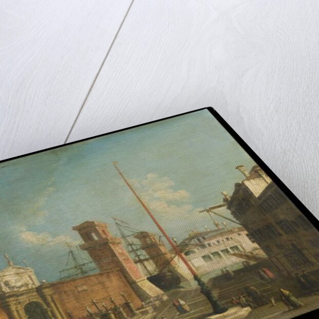 View of Campo and Porta Arsenale, 1742-50 by Francesco Albotto